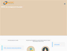 Tablet Screenshot of gestiondeprojet.pm
