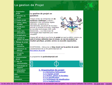 Tablet Screenshot of gestiondeprojet.net